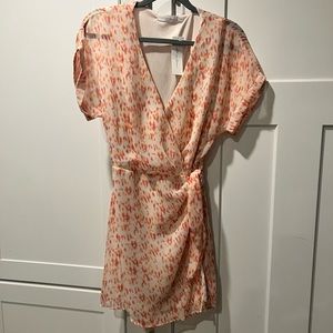 All In Favor Simone Floral Wrap Dress *never worn with tags* Nordstrom purchase